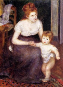 Pierre Auguste Renoir Werke - der erste Schritt Pierre Auguste Renoir